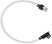 Produktbild Merten 465713 Line 21 Patchkabel UAE/TAE, grau/schwarz, Line 21