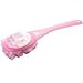 Mira 18in Long Plastic Handle Nylon Mesh Brush/body Back/bath Shower Puff Large Head (Pink) RS.2299.00