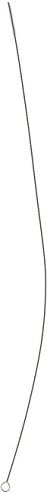 Key Surgical BR-08-070 Channel Cleaning Brush with Antimicrobial Nylon Bristles, 0.070" Diameter, 8" Length (Pack of 2)