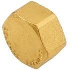 Preisvergleich Produktbild Messing Kappe Verschlusskappe messing blank (3 / 4")