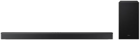 SAMSUNG HW-B760GF B-Series - Soundbar a 5.1 canali per TV, altoparlante TV con subwoofer wireless da 6,5", Dolby Digital 5.1 e DTS Virtual:X, Q-Symphony, Game Mode, audio adattivo