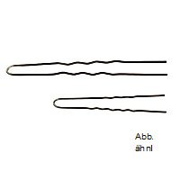 Efalock Haarnadel Mademoiselle gewellt 50 Stk 65 mm braun Haarnadel Mademoiselle gewellt 50 Stk 65 mm braun