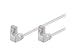 Produktbild MicroConnect 0.5 m Cat5e UTP – Netzwerkkabel (RJ-45, RJ-45, Männlich/männlich, CAT5e, U/UTP (UTP), weiß)