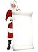 Star Cutouts Cut Out of Santa With Large Sign