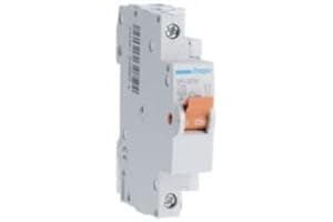 Interruptor magnetotermico para vivienda Hager MN925V 1P+N 25A CURVA-C 1 modulo