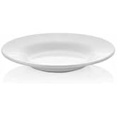 6 Adet &Ccedil;ukur Yemek Tabağı Beyaz Melamin Tabak 21cm B&uuml;y&uuml;k Porsiyon Tabağı Lokanta Tabldot Toplu Yemek