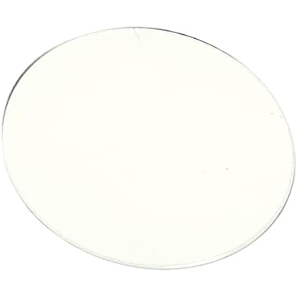 Vetro Minerale Per Orologio A Cupola Singola - Spessori 1,2 / 1,5 / 2,0 Mm - Ricambio - 5