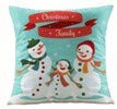 Preisvergleich Produktbild Hmeng1 Stücke Frohe Weihnachten Baumwolle Leinen Kissenbezug Platz Sackleinen Dekorative Werfen Pillowslips Kissenbezug Kissenbezüge mit Weihnachtsbaum Weihnachtsmann Weihnachten Deer Element (M)