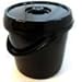 Produktbild 14 Litre Nappy Bucket with Lid in Gloss Black