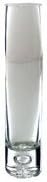 12 x 30cm Glass Slim Cylinder Bud Vase Clear Round Narrow Table Wedding Display