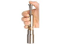 Rosenstein & Söhne Salz- & Pfeffermühle mit Druckknopf-Bedienung, Edelstahl, 2er-Set - 7