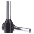 1.5 SQ. MM, Insulated cable end-sleeve Boot Lug Pin type according to DIN with Easy-Entry Pack of 100