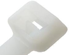 100x Kabelbinder 4,8 x 400mm Farbe Natur Nylon 5v400mm - 2