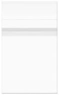 MBC MAT BOARD CENTER13-7/16" x 19-1/4" Crystal Clear, Protective Polypropylene Storage Bags, with Flap, 100 Bags