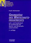 Image de Grundzüge des Wirtschaftsprivatrechts
