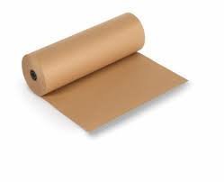 500mm x 225M Pro Plast Branded ® Brown Kraft Wrapping Paper Roll 88gsm - 225 METRES
