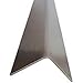 Produktbild Edelstahl Winkel 2000mm 150x150 mm K240 geschliffen V2A 0,8mm stark Winkelblech Kantenschutz,kreativ bauen 200cm Edelstahl L-Profil Schenkel 15x15 cm