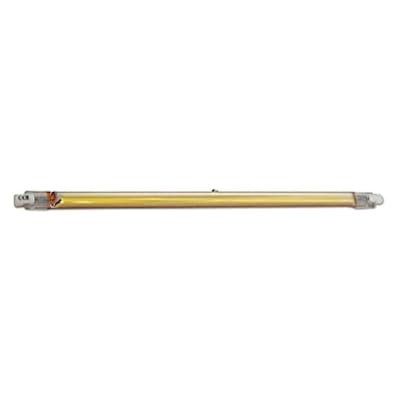 Pro-lite Inf642413gr7s 1300w Irk 240v 254mm Infra Red R7s Gold Heating Lamp Push Fit