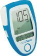 AccuSure Blood Glucose Monitoring System Test Strips, 25 Count (Multi Color)