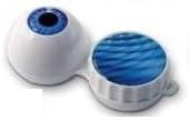 Eyeball 3D Screw-Top Contact Lens Storage Case