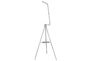 SANIBIRD Pie Tripode para Jaula, Semirecto Blanco 152 cm