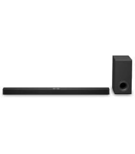 LG S70TY Barra de sonido de 3.1.1 canales QNED para TV, Dolby Atmos, Wow Orchestra, lista para altavoces traseros, subwoofer inalámbrico (Modelo 2024 LG S70TY Barra de sonido de 3.1.1 canales QNED para TV, Dolby Atmos, Wow Orchestra, lista para altavoces traseros, subwoofer inalámbrico (Modelo 2024