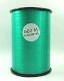 500M CURLING EMERALD GREEN CRAFT RIBBON 4 HELIUM BALLOONS by Leisureproductsbypost