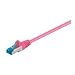 Produktbild Microconnect sftp6 a15pi 15 m Cat6 a S/FTP (STP) Rosa Netzwerk-Kabel – Netzwerk-Kabel (15 m, CAT6 A, S/FTP (STP), RJ-45, RJ-45, Rosa)