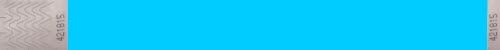 250 pack Paper like Tyvek security Wristbands, disposable with tamper proof peel and seal system (Sky Blue, 19mm x 254mm)