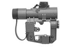 Begadi PK-A Airsoft Red Dot mit Side Mount für Dragunov mit Schnellverschluss und Flip-Up Cap