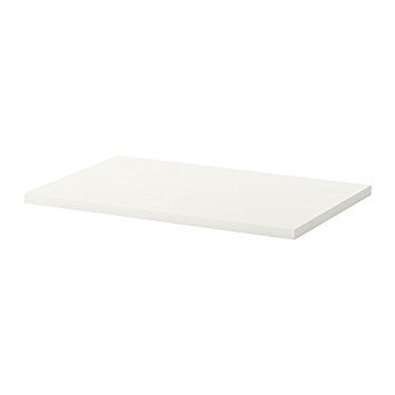 Preisvergleich Produktbild Ikea LINNMON -Tischplatte weiß - 100x60 cm