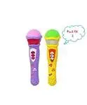HMD Collections Musical Microphone Singing Mic Toy Pack of 2 - Multicolor