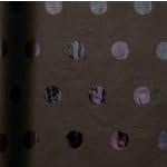 Black on Black metallic hotspots suttons Printed Patterned Tissue Wrapping Paper luxury 5 sheets