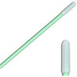 500Pcs Small Head Cleaning Swab Sponge Dust Free Disposable Foam Tipped Swabsticks for Camera Optical Lens and Automotive Detailing (Round Head)