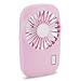 Produktbild MLpus USB-Mini-Lüfter Persönlicher tragbarer Lüftergeschwindigkeit Verstellbarer Lüfter Handheld Studentenwohnheim Kleiner Lüfter Großer Wind (Farbe : Pink)