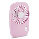 Preisvergleich Produktbild MLpus USB-Mini-Lüfter Persönlicher tragbarer Lüftergeschwindigkeit Verstellbarer Lüfter Handheld Studentenwohnheim Kleiner Lüfter Großer Wind (Farbe : Pink)