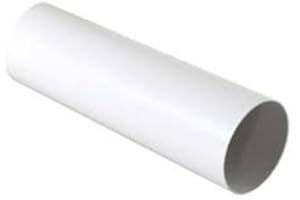 EDIL PLAST serie CTR125B Tubo bianco da 1,5 mt tondo Ø 120 mm