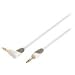 Produktbild Bandridge stereo audio cable 3.5 mm male - male 1.00 m white [BBM22600W10]