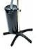 Hairdressers Portable Salon Tilting Black Backwash Basin Bowl Stand with Drainage Tank and Free Gel Neck Rest - Hair Barber Salon Clinic Surgery Training