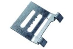 Plastik2® Gancio per collegare la tapparella al rullo 8 pz (Gancio zincato)