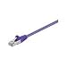 Produktbild Microconnect b-ftp501p 1 m CAT5E F/UTP (FTP) violett Netzwerk-Kabel – Netzwerk-Kabel (1 m, Cat5e, F/UTP (FTP), RJ-45, RJ-45, Violett)