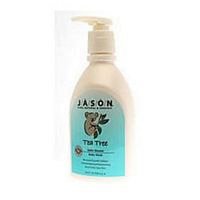 Jason Body Care: Pure Natural Body Wash, Purifying Tea Tree 30 oz (4 pack)
