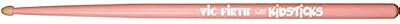 Vic Firth Kidsticks American Hickory Wood Tip Drumstick - Pink Finish