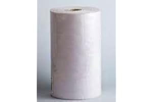 Anna flowers – Rouleau de tulle pour mariage – 25 cm x 100 m – Blanc