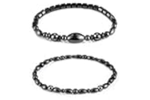 Emibele Tobilleras, Pulsera de Tobillera para Mujeres para Aliviar la Ansiedad, Tobilleras para Ayudar a Perder Peso y Cuidar Saludable para Hombre y Mujere, Joyería Adornada de Pie