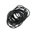 Mytoptrendz® 20 Black Thin Hair Elastics Band Hair Bobbles Hair Elastic Girls Hair Accessory