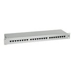 Equip C5e 16-Port Patch Panel grau