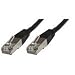 Produktbild Microconnect 0,25 m CAT5E RJ-45 0,25 m CAT5E F/UTP (FTP) schwarz Netzwerk-Kabel – Kabel Netzwerk-(0,25 m, Cat5e, F/UTP (FTP), RJ-45, RJ-45, schwarz)
