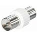 Produktbild Koaxial (IEC) Verbinder Stecker/ Stecker, Stecker-Stecker macht die Koax-Kupplung zum Koax-Stecker