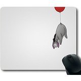 Mauspad mit Esel Cartoon rutschfestem Neopren Gummi Standard Größe 22,9 cm (220 mm) X 17,8 cm (180 mm) X 1/8 (3 mm) Mauspad